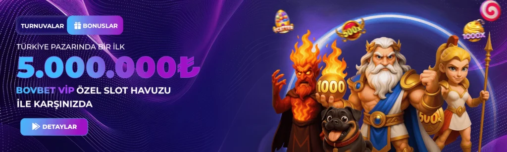 Bovbet Özel Yatırım Bonusları